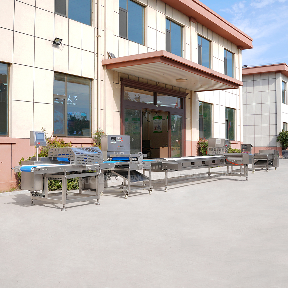 สายการผลิตเนื้อแกะเป็ดเนื้อไก่ประหยัดแรงงาน